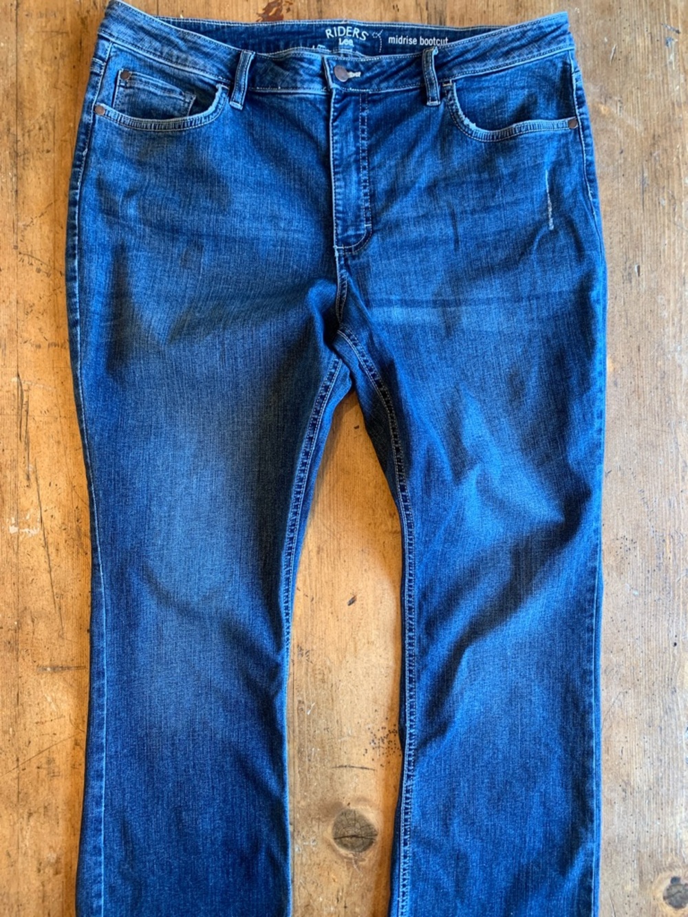 Riders by Lee Women Blue Mid Rise Bootcut Jeans